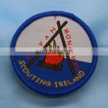 scouting Ireland sew in woven clothing badge