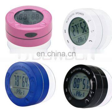 Portable Wireless Bluetooth V3.0 + EDR Shower Speaker With Diaplay Temperature and Humidity photo-3