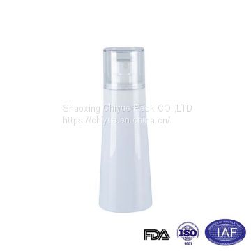 China manufacturer white 100ml plastic pet cosmetic spray bottle