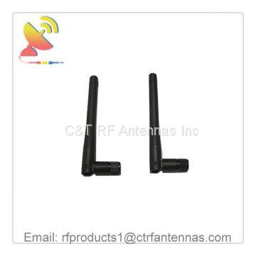 Omnidirectional portable rubber duck antenna 915 MHz RP-SMA male connector antenna for telemetry