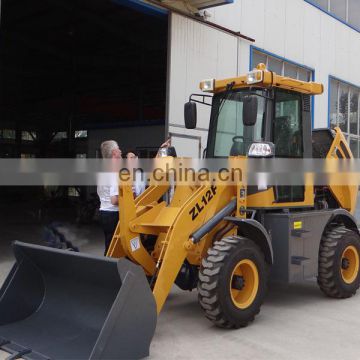 CE loader ZL12 wheel loader with hydraulic snow plow