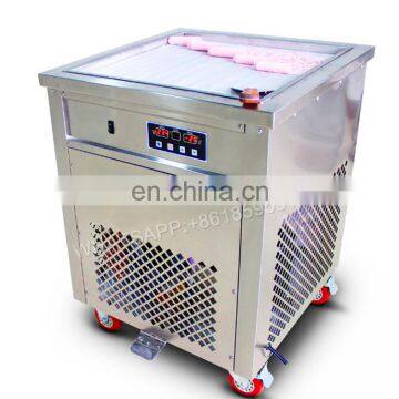 Hot Selling Single and Double Flat Pan Fried Ice Cream Machine for Sale