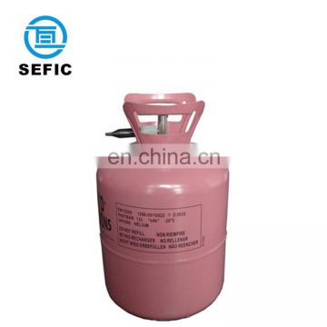 DOT/CE Authorised Disposable Welded Helium Canister for Balloons