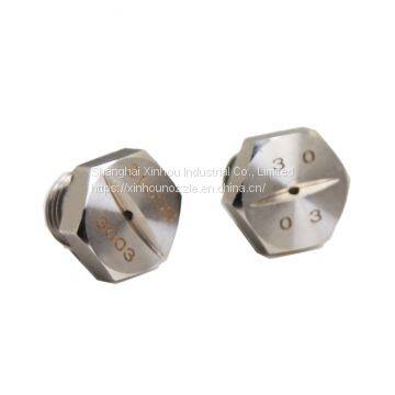 30 Degree Cooling 316 Stainless Steel Compact Flat Fan Spray Nozzle photo-5