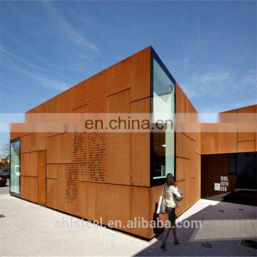 S235W corten steel for facade cladding panel