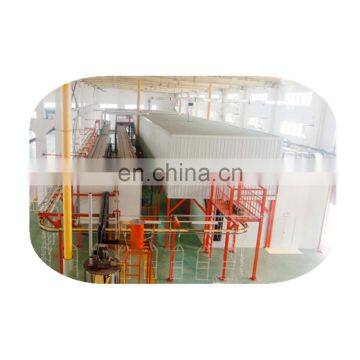 Excellent color powder coating line for aluminum door and window