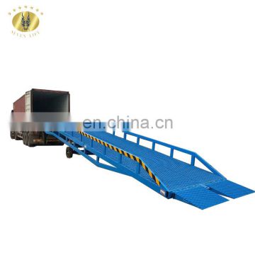 7LYQ Shandong SevenLift hydraulic portable truck container unloading ramps