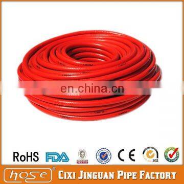 Jinguan Supply Heavy Duty 8mm Red PVC LPG Flexible Propane Gas Hose, Flexible Hose For Gas, Yellow Flexible Gas Hose