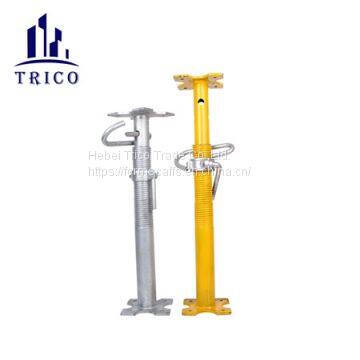 Construction material Adjustable scaffolding steel props