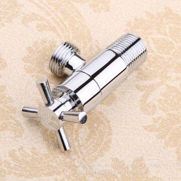 Triangle Valve All Copper Thickened Water Diversion Valve Water Stop Valve Tee photo-3