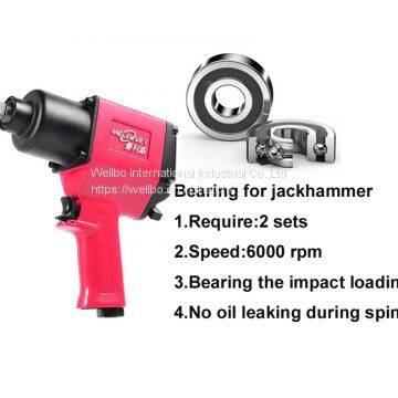 Bearing for jackhammer 6208 ZZ C0 P5 HG03（-40~180℃）