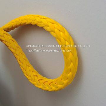 RECOMEN supply good quality UHMWPE mooring  rope HMPE marine ropes 44mm ship towing