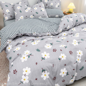 Autumn and Winter Thickened Cotton Sanded 4pcs Bedding Set photo-3