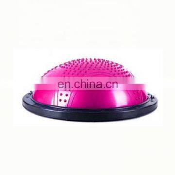 2020 Gym Workout Balance Trainer Pilates Yoga Half Ball Resistance Bands Exercise Ball Anti Burst