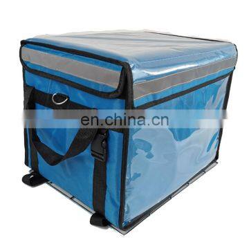 Take Away Service Custom Logo Insulated Food Delivery Bag Motorcycle Thermal Box Cooler Bag photo-3
