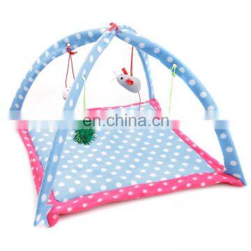 Exercise Cat Activity Center Cat Tent With Hanging Toy