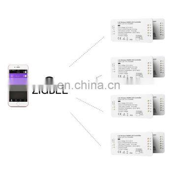 Zigbee 2.4g WIFI Controller for RGBW Led Strip Light