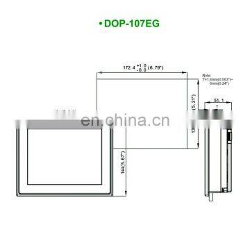 HMI Delta New and Original DOP-107EG 7 Inch Human Machine Interface Replace DOP-B05S111/B07E515/B07S515/B07PS515 photo-3