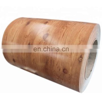 China wood grain steel sheet coils design ppgi for sale