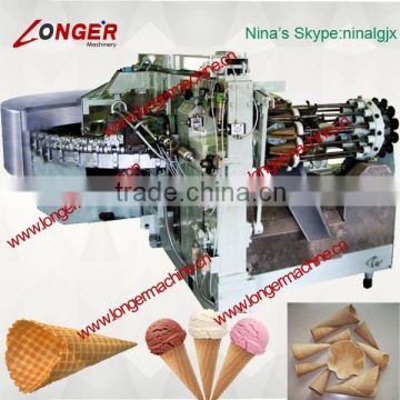 Ice Cream Cone Baking and Rolling Machine|Ice Cream Forming Machine|Ice Cream Cone Maker