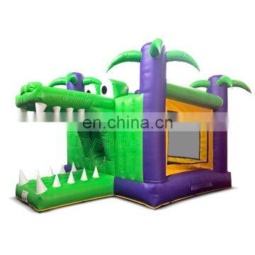 Inflatable Crocodile Bounce House Air Bouncy Castle Combo