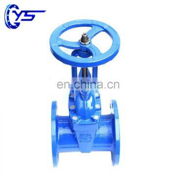 Irrigation System Easy Open EPDM NBR Sealing Gate Valve With Wheel Handle and Actuator