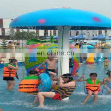 Fiberglass Mushroom Spray With Swing in Water Park or Pool Mushroom Spray Toys For Kids photo-5