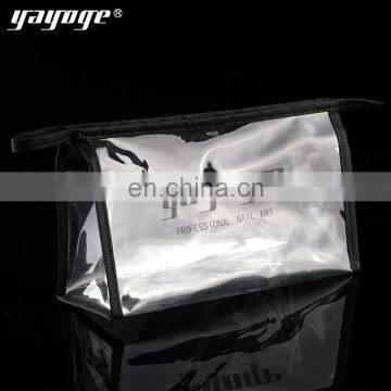 Hot Popular Clear PVC Transparent Cosmetic Bag Nail Salon Use Gel Polish Package Private Label Oem photo-6