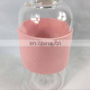 Hot Sale Glass Water Bottle With Silicone Sleeve photo-4
