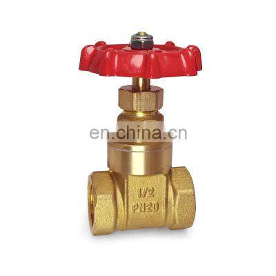 VALOGIN price list cheap lead free pn 16 brass gate valve