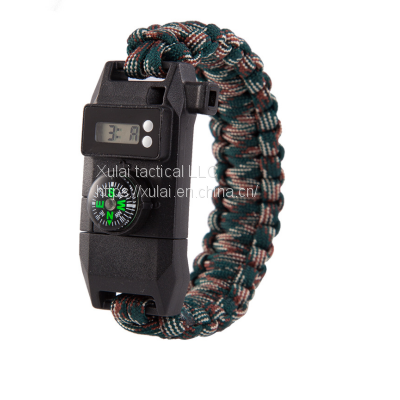 Tactical Accessories Bracelet With Compass and Rope photo-4
