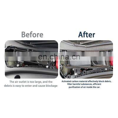Car Air Inlet For 2021 Tesla Model 3 Filter Cotton External Filter Element Air Conditioning Protection Covers photo-3