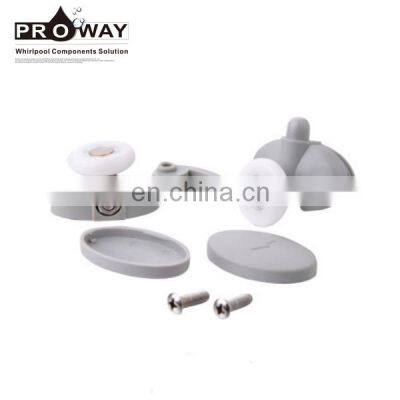 Plastic Bearing Shower Pulley Glass Sliding Shower Door Rollers