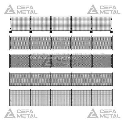 Temporary Fence Portable Fence Temporary Site Fencing For Sale Welded Mesh Panel In China photo-4