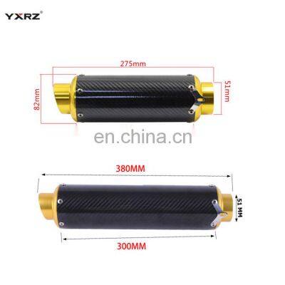 Universal Motor Modified Exhaust Escape for CBR150 CB150R CB1000R Z1000 TWIN Exhaust Muffler photo-3