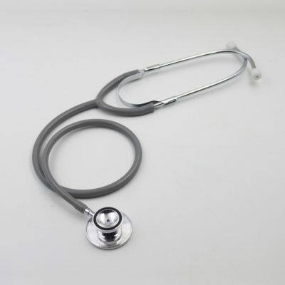 Aluminiun Alloy, Medical PVC Tube Professional Low Price Hospital Doctor Dual Head Stethoscope photo-3