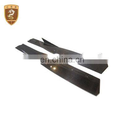 Factory Dry Carbon Fiber Blade Side Skirt For Mclen 720s