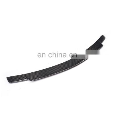 Carbon Trunk Spoiler Lip 2008-2013 W204 C200 C250 C300 C350 C63 AMG fit for benz 08-13