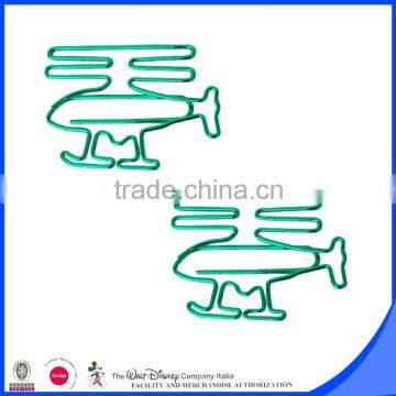 High Quality Shiny Colorful Paper Clip Helicopter Shape photo-2
