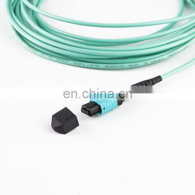 8/12/24 Core MPO/MTP OM3/OM4 Breakout Harnesses Cable MPO to LC Fiber Optic Patch Cord photo-3