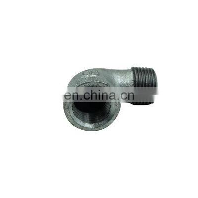DKV Hot Dipped Galvanized and Malleable Cast Iron Pipe Fitting Male NPT Thread Pipe Fitting Male Female Threaded Elbow photo-2