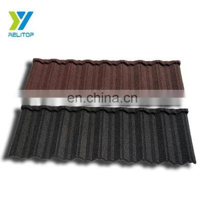 China Hot Sale Colorful Stone Coated Metal Roofing Tile In Nigeria Philippines Nosen Type Roof Tiles photo-5