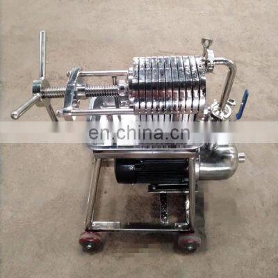 Nuts Oil Filter Press Machine Stainless Steel Edible Oil Cleaning Filter photo-5