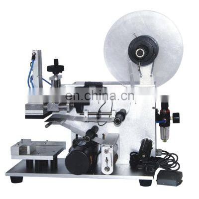 Semi automatic labeling machine flat labeling machine labeller