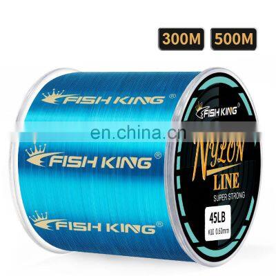 Nylon Fishing Line 300m/500m 5 Colors Super Strong Pull Power Line Fluorocarbon Fishing Line photo-3