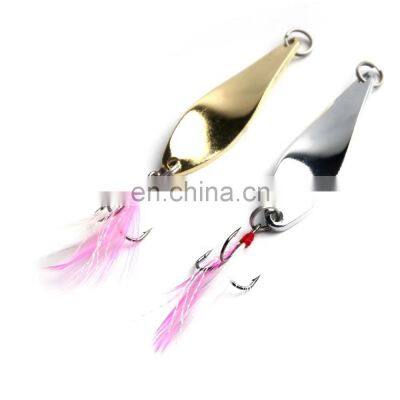 Lure artificial fishing tackle skirt spinner bait