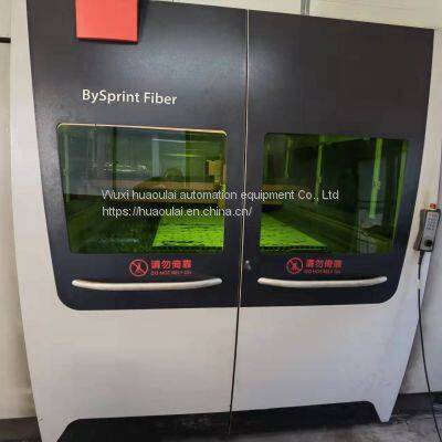 second bystronic fiber laser cuter