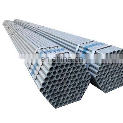 HDG Round Section S235 2 Galvanized Steel Pipe/galvanised tube  Manufacturer