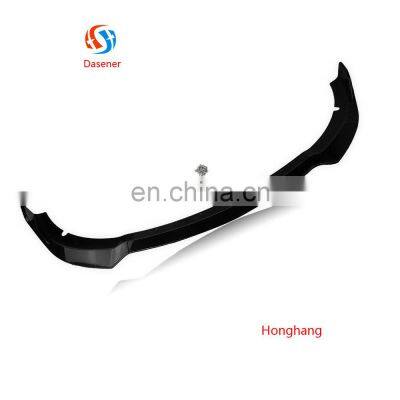 Honghang Auto Accessories Front Lip Front Bumper Lip Splitter Bumper Spoiler Lip For Dodge Charger SRT 2015-2019 Car Body Parts