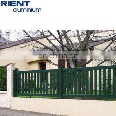 Hot Sale Aluminum Fence, Metal Slat Aluminium Fences,alluminium Alloy Fence Panels for Home Garden